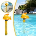 thumbnail image 1 of Floating Pool With Interesting Water Temperature Strip Display Funny Large Size Easy To Read Water Temperature And String Swimming Pool Spa Center Hot Tub Pond （10ml）, 1 of 7