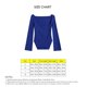 thumbnail image 4 of Blusa elegante sin tirantes de manga larga tejida con dobladillo Irregular liso para mujer para ir de compras de fiesta, 4 of 4