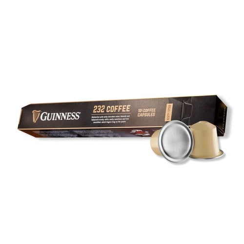 Tiki Tonga Guinness 232 Coffee Nespresso Compatible Capsules, 10 pods per pack, British Import (Pack of 3)