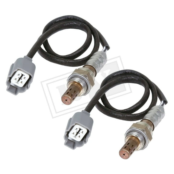 Ruiya 2Pcs Downstream 02 Oxygen O2 Sensor Fit 2001-2005 Honda Civic 1.7L D17A6 Engine