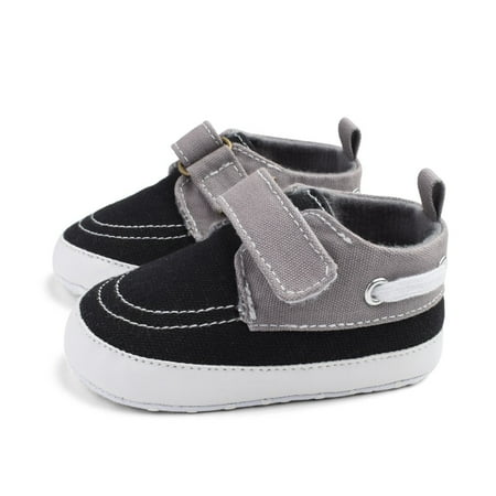 

Baby shoes Toddler Kids Baby Girls Boys Cute Canvas First Walk Hook&Loop Casual Shoes CHMORA