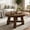Brown, variant on Fnova 31.5 Inch Solid Wood Round Coffee Table, Farmhouse Circle Center Table with Thick Top & Sturdy Legs, Accent Tea Table for Lounge, Living Room, Dark Brown