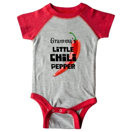 

Inktastic Gramma s Little Chili Pepper Gift Baby Boy or Baby Girl Bodysuit