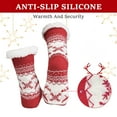 thumbnail image 6 of Liwarace Winter Women Men Thick  Sherpa Fleece Lined Fuzzy Slipper Socks Thermal Non-Skid, 6 of 22