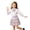 00-Light Pink134, variant on Lullu Girls School Plaid Pleated Skirt High Waist A-Line Uniform Skirt, Brown, Sizes 6-12