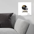 thumbnail image 4 of Gallery Pops NFL Jacksonville Jaguars - Drip Helmet Wall Art, Unframed Version, 12" x 12", 4 of 5