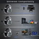 thumbnail image 5 of Onikuma 3.5mm auriculares con cable auriculares auriculares con micrófono RGB Auriculares Control de volumen Control Portátiles Accesorios de audio Oficina Camuflaje Blanco Scienceny EL005824-02B, 5 of 7