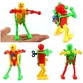 thumbnail image 1 of 5 Pcs Jouet Robot Dansant à Remonter Amusant pour Enfants, Ensemble de Jeu de Rôle pour Enfants, Activité de Fête à Thème Robots, 1 of 5