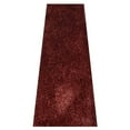 thumbnail image 4 of Rugsotic Carpets Hand Tufted Shag Polyester Eco-Friendly Area Rugs - 2'6''x6', Runner, Red White, Plain Solid Design, High Pile Handmade Anti Skid Rugs for Living Room, Bed Room K00111, 4 of 5