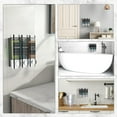 thumbnail image 2 of Shampoo and Conditioner Dispenser, Shower Soap Dispenser 2 Chamber No Drill Wall-Mounted Shampoo Dispenser for Shower Wall Mounted Shower Dispenser for Bathroom Hotel Large Capacity,Black Changmaius, 2 of 8
