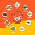 thumbnail image 2 of Chiramen Kimchi Veggie Mix Dried Ramen Toppings, 2 of 7