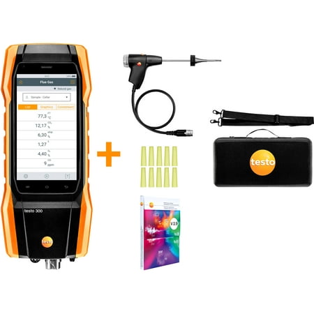 Testo 300 - Residential / Commercial Combustion Analyzer (0564 3002 82)