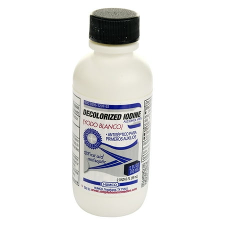 Humco Iodide Tincture Decolorized Antiseptic, 2 Fl Oz
