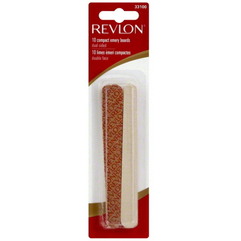 Revlon Compact Emery Board 10 ea (Pack of 4)