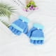 thumbnail image 4 of Guantes sin dedos Qarigey Azul claro para niños, 4 of 6