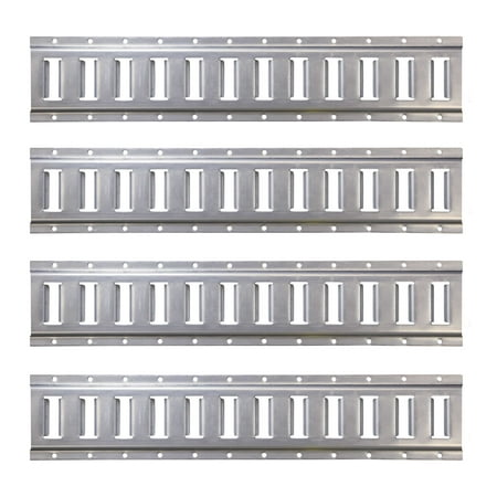 UPC: 0840086934451 | 2  Horizontal Galvanized E Track (Box of 4)