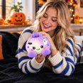 thumbnail image 6 of Halloween Plush Bun Toy, Soft Stuffed Cute Bun Plushie Halloween Home Decor, 6 of 7
