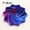 Purple Blue 11.8cm, variant on 3D Printing Expanded Sensory Fidget Star Model Visual Illusion Hexagon Whirling Spiral Ornaments Stress Relief Board Game
