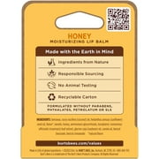 Burt's Bees Honey Moisturizing Lip Balm, 0.15 oz.