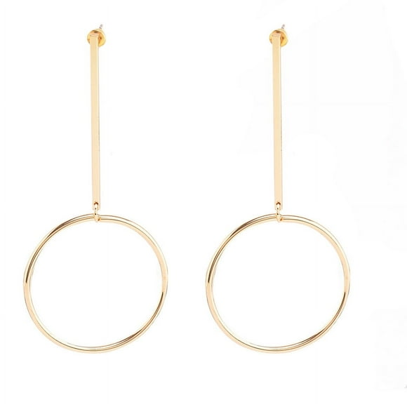 MKLEKYYEarrings for Women Women Retro Fashion Hoop Earrings