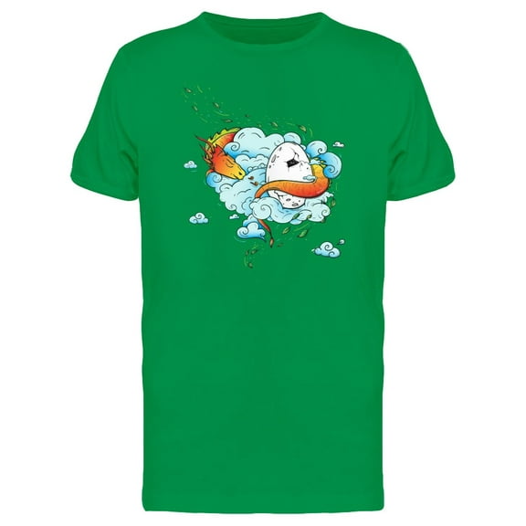 Dragon Taking Care Of Egg Tee Men's -Image by Shutterstock