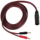 thumbnail image 5 of XLR to Banana Speaker Cable,XLR 3 Pin Male to Dual Banana Plugs Audio Cable, Gold-Plated 4mm Plug t, 5 of 5