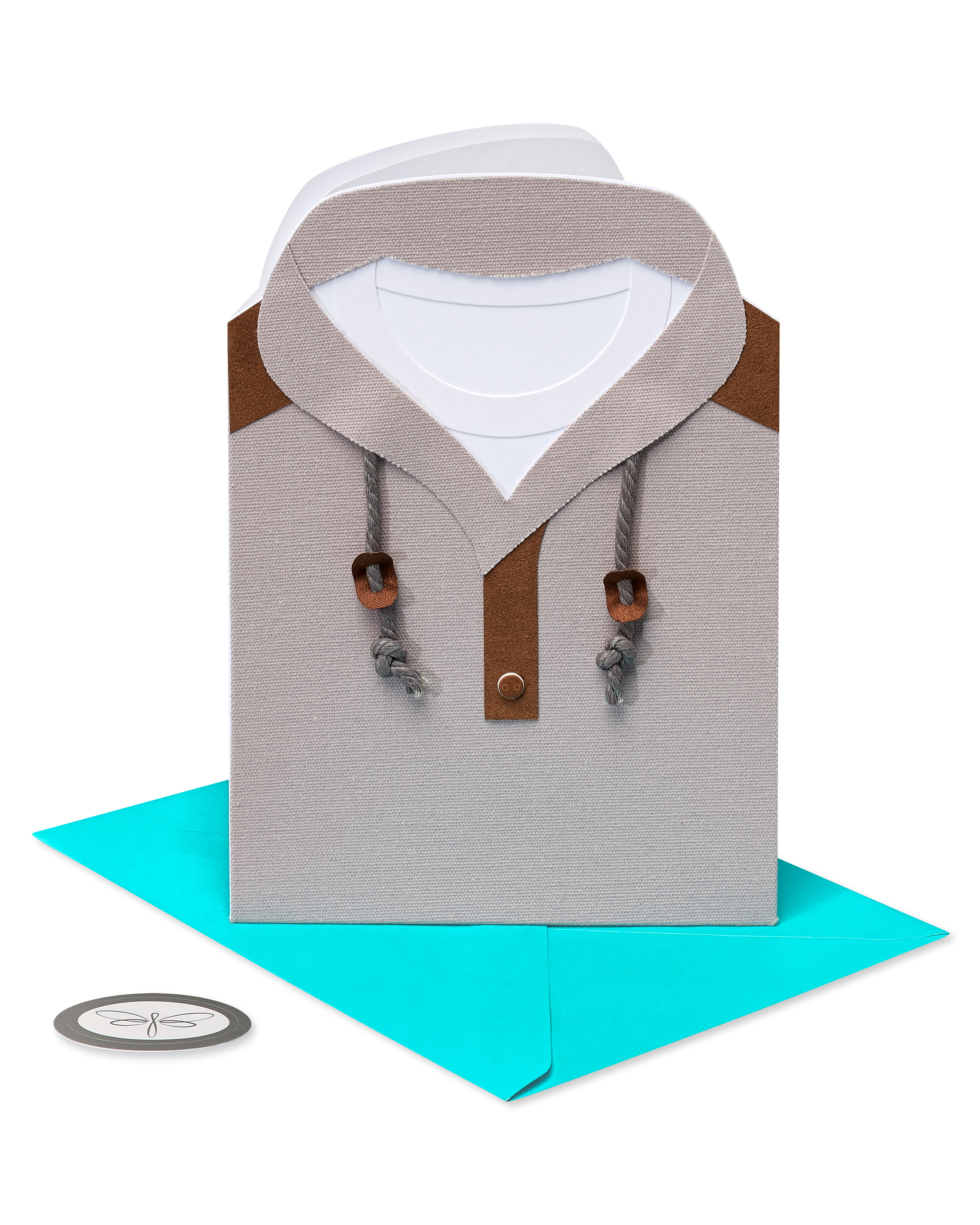 Papersong Premium Birthday Card (Men's Hoodies)