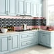 thumbnail image 5 of Adhesivos para azulejos para baño Cocina, 30 piezas Adhesivos para azulejos Adhesivo impermeable para pared Adhesivo Adhesivo para azulejos para decoración de azulejos de pared Tamaño 10 * 10 cm JAMW Sencillez, 5 of 5