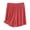 Watermelon red, variant on Womens Shorts JIANLAI Plus Size Elastic Waist Drawstring Summer Beach Shorts with Pockets XL-3XL Beige