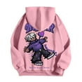 thumbnail image 6 of XIAOCHA Men's Cartoon Print Hoodie Oversized Long Sleeve Hooded Zip Up Jacket Soft Trendy Street Hoodies, 6 of 6