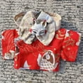 thumbnail image 5 of 3Pcs Doll Clothes Sets - Handmade Japanese Kimono Outfit for Dolls 15cm/17cm, Headwear & Dress & Belt with Bow, Cute Clothing Sets, 5 of 5