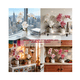 thumbnail image 3 of 2pc Orquídeas Artificial Flor Eterna Decoracion 32 Flores Xtellar rosa, 3 of 3