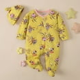 thumbnail image 2 of Piomll Boys Bodysuits Comfortable Stylish Ideal Crawling Sleeping Playsuits, 2 of 6