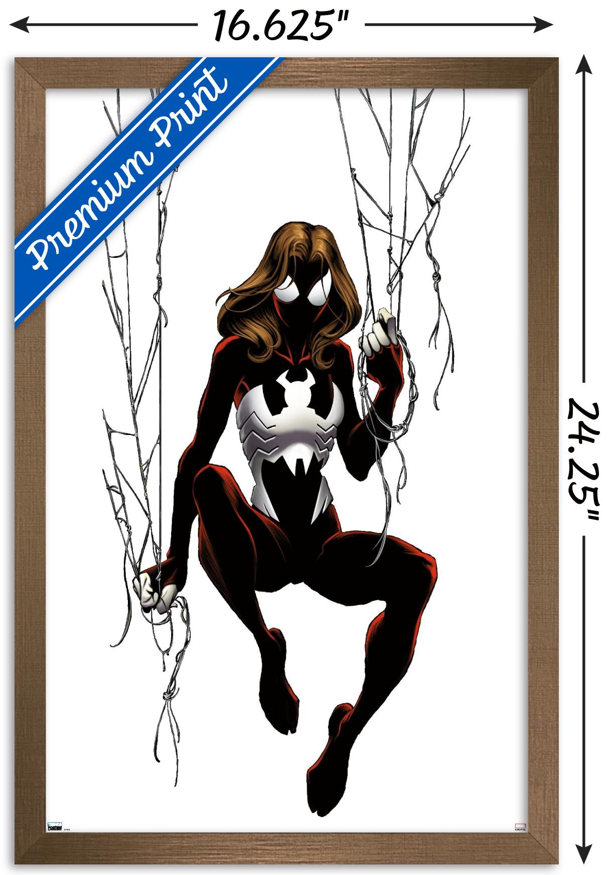 Marvel Comics - Spider Woman - Ultimate Secrets Wall Poster, 14.725" x 22.375", Framed