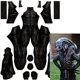 thumbnail image 2 of Disfraz de Halloween para adultos, hombres y niños, disfraz de superhéroe, mono de fiesta Zentai, 2 of 5