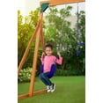 thumbnail image 4 of Trailside Cedar Swingset with Belt Swings and Trapeze Bar, All Wood, Hardware, and Assembly Instructions Included, 4 of 10