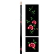 thumbnail image 3 of ASKA Black Rose 58" Pool Cue Stick - 21 oz Canadian Hard Rock Maple, 13mm Tip, Wrapless Handle, Red Rose Design, 3 of 5
