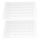 thumbnail image 1 of 120 etiquetas con gancho The Offic, cinta adhesiva transparente de doble cara, pegatinas circulares transparentes de acrílico de alta viscosa, 1 of 6