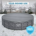 thumbnail image 6 of Bestway Round Pool Cover for 22' Above Ground Pools with Polar-Shield Winter Protection, 6 of 10