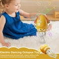 thumbnail image 4 of Dancing Toy Auto Avoid Crawling Dancing Toy With LED & Music For Kids Toddlers Indoor Play & Sensory Development (With Fishing Rod), 4 of 7