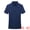 Dark Blue, variant on DARING DIVA Men's Solid Stretch Short Sleeve Slim Fit Golf Shirt S White