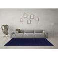 thumbnail image 3 of Ahgly Company Indoor Rectangle Abstract Blue Contemporary Area Rugs, 5' x 7', 3 of 4
