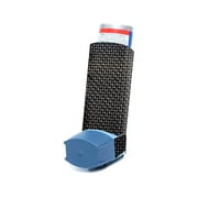 Carbon Fiber Skin Compatible With Ventolin HFA Asthma Inhaler Sticker Design Design Ripped