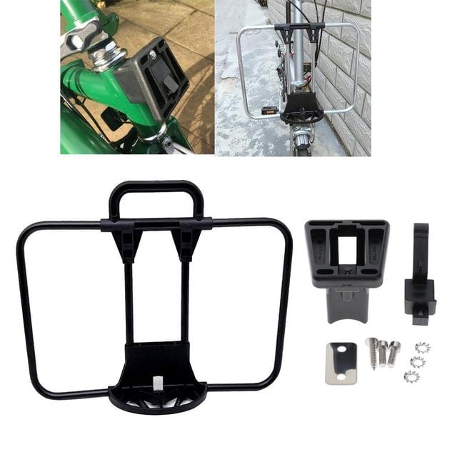 Soporte para Bicicleta Cola Bicicleta Plegable Montaje Adaptador Negro