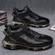 thumbnail image 4 of Zapatillas de deporte informales para hombre, zapatos blancos con amortiguación transpirable de malla para correr, calzado de baloncesto al aire libre resistente al desgaste, zapatos deportivos para h, 4 of 4
