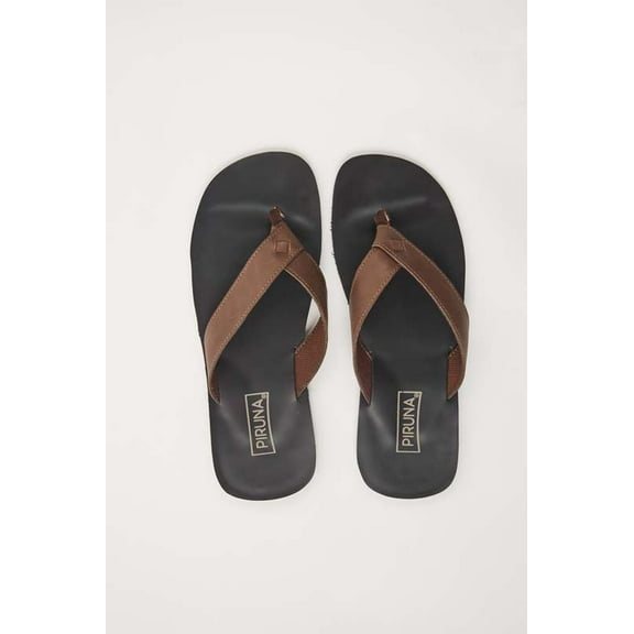 BRAZILIAN WOMENS LEATHER SANDALS BROWN