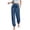 Blue-02, variant on Women's High Waist Pencil Pants Bow-Knot Lightweight Trousers for Work & Casual Wear