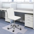 thumbnail image 3 of LEEYNEER 90 X 120 X 0.2cm PVC Home-use Protective Mat For Floor Chair Transparent, 3 of 5