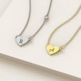 thumbnail image 3 of Engravable Heart Charm Necklace, 3 of 7