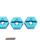 thumbnail image 3 of Adaptador de montaje de bujes hexagonales de rueda de 4 piezas de 12 mm con pines de 4 piezas para 1/14 RC coche 144001 124018 1 Hugo Adaptador hexagonal para cubo de rueda, 3 of 7